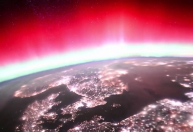 Astronauta japonês mostra aurora boreal vista da ISS; assista