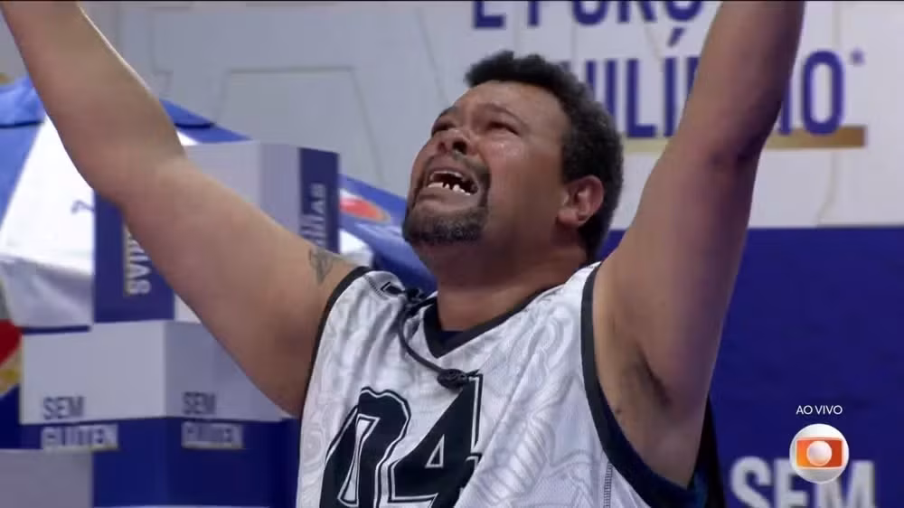 Babu Santana é o 2º Líder do BBB 26 • Reprodução/Globo