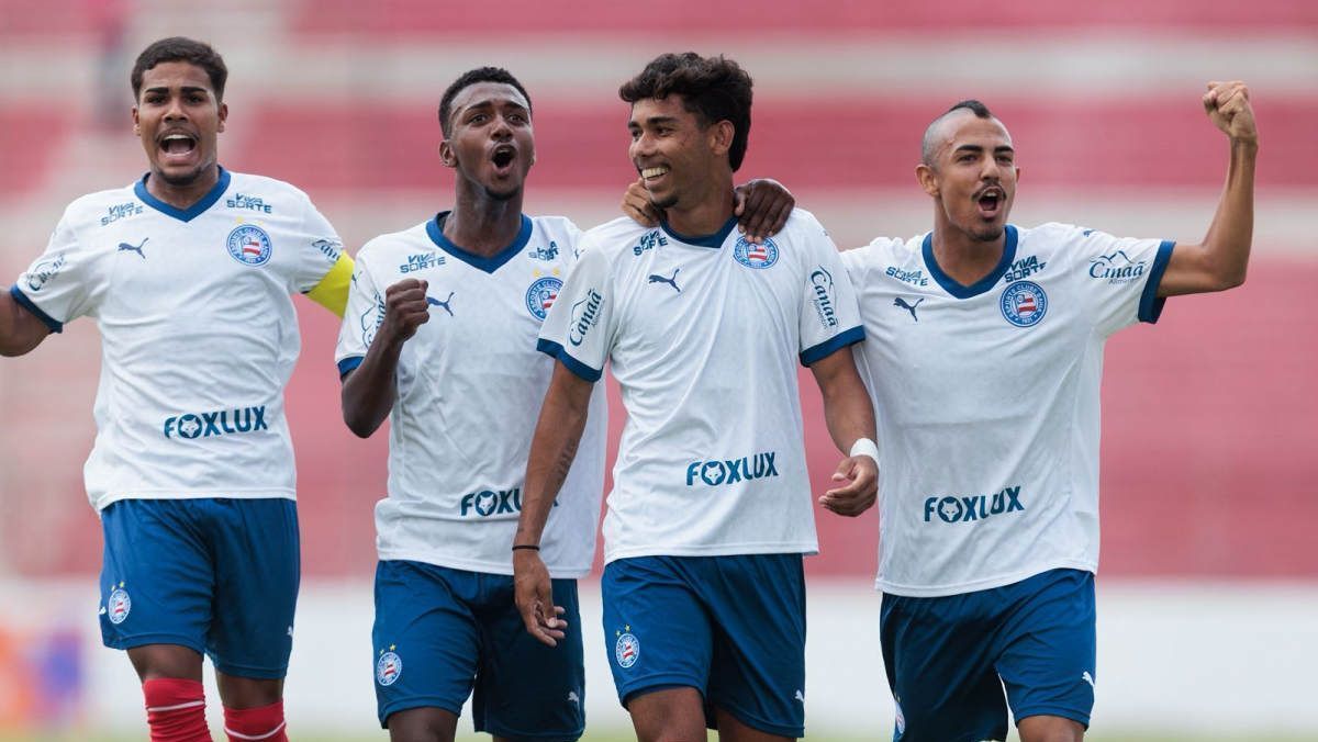 Copinha: Bahia estreia com goleada sobre a Inter de Limeira