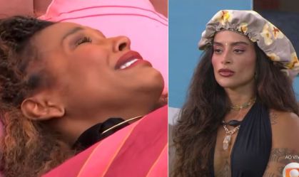 Sol chora achando que Aline vai sair do BBB 26: "Por causa da touca"