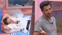 No BBB 26, Alberto pergunta idade e Ana Paula reage: "Está me querendo?"