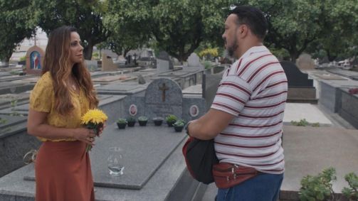 Viviane Araújo e Belo atuam juntos em "Três Graças"