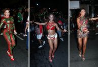 Virginia, Brunna Gonçalves e mais famosas sambam em ensaio da Grande Rio