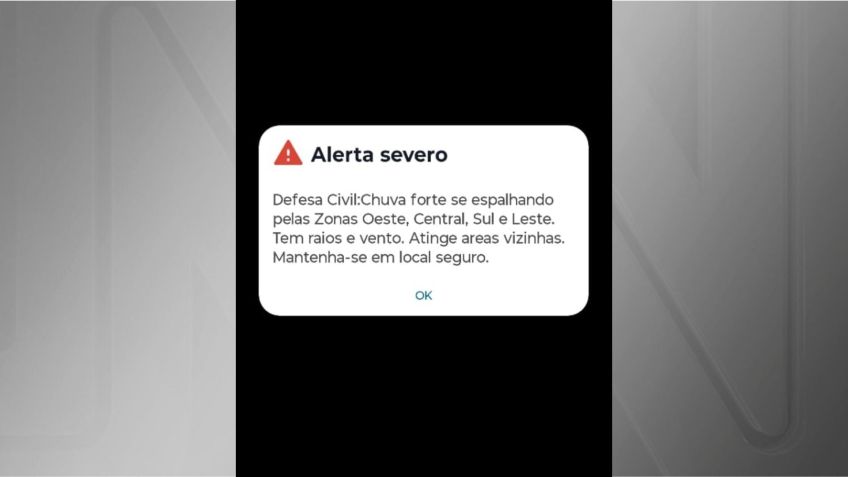 Chuvas atingem as Zonas Oeste, Central, Sul e Leste da capital • Defesa Civil