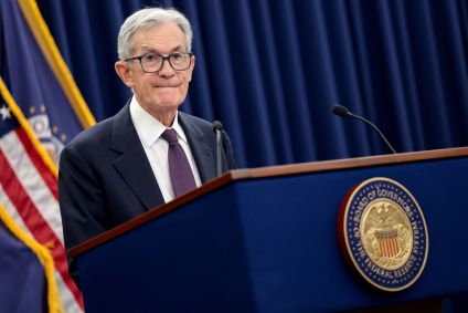 Chair do Federal Reserve, Jerome Powell, em coletiva de imprensa em Washington, nos EUA em 28 de janeiro de 2026