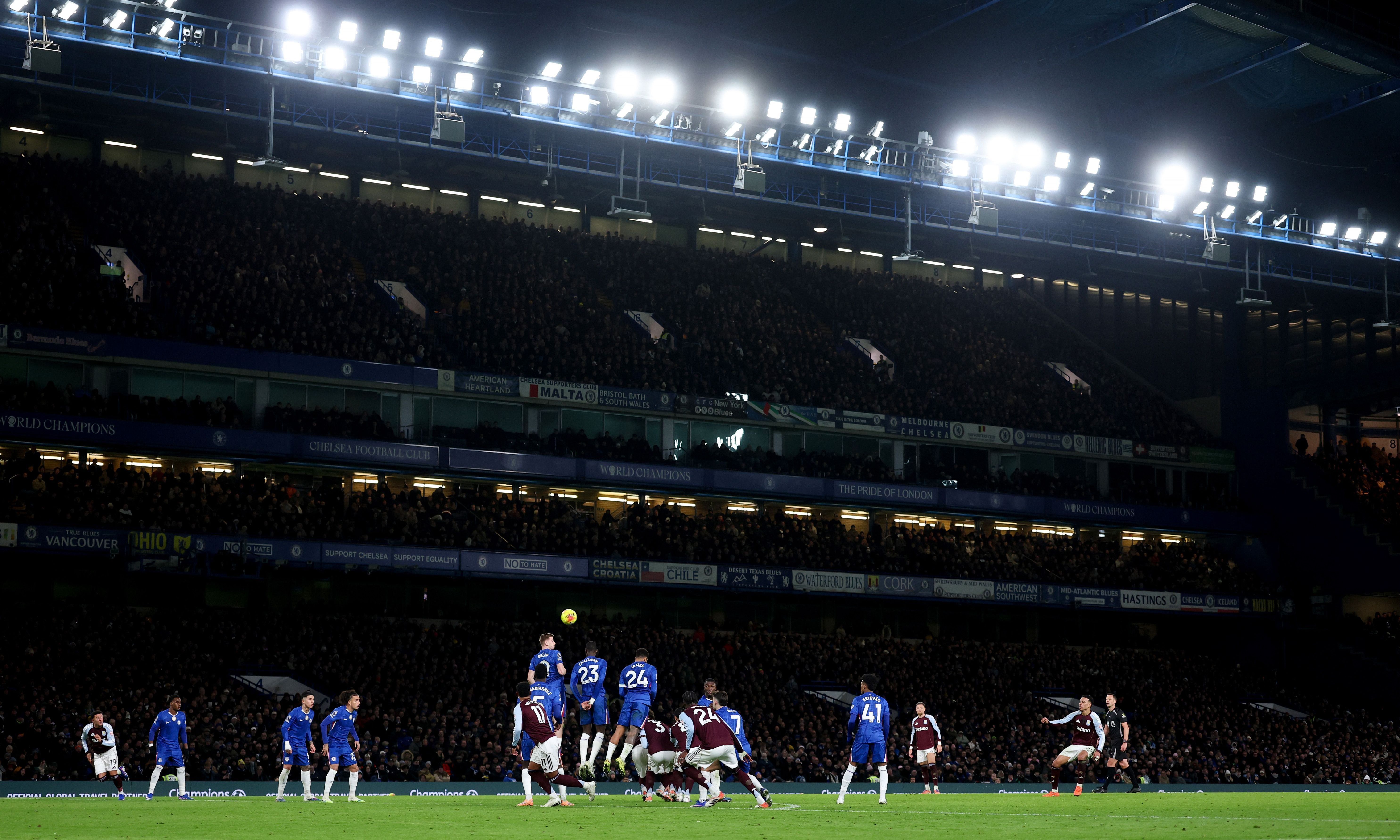 Lance de Chelsea x Aston Villa, pela Premier League