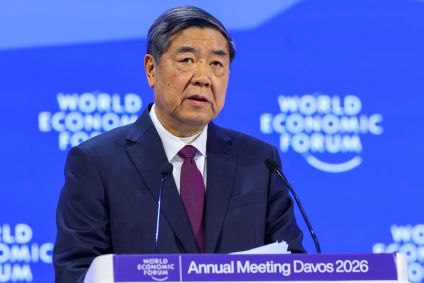 Vice-primeiro-ministro da China, He Lifeng, em Davos