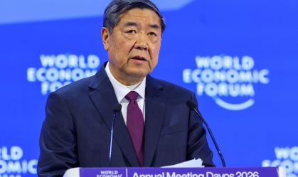 Vice-primeiro-ministro da China, He Lifeng, em Davos