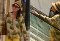 Cotada no BBB 26, Christiane Torloni é vista em shopping no Rio