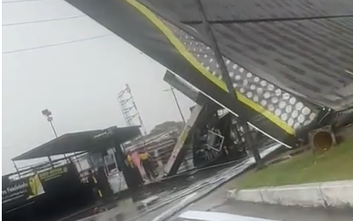 Temporal causa estragos no RJ e governo aciona Comitê de Chuvas