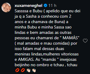 • Instagram/Sasha Meneghel