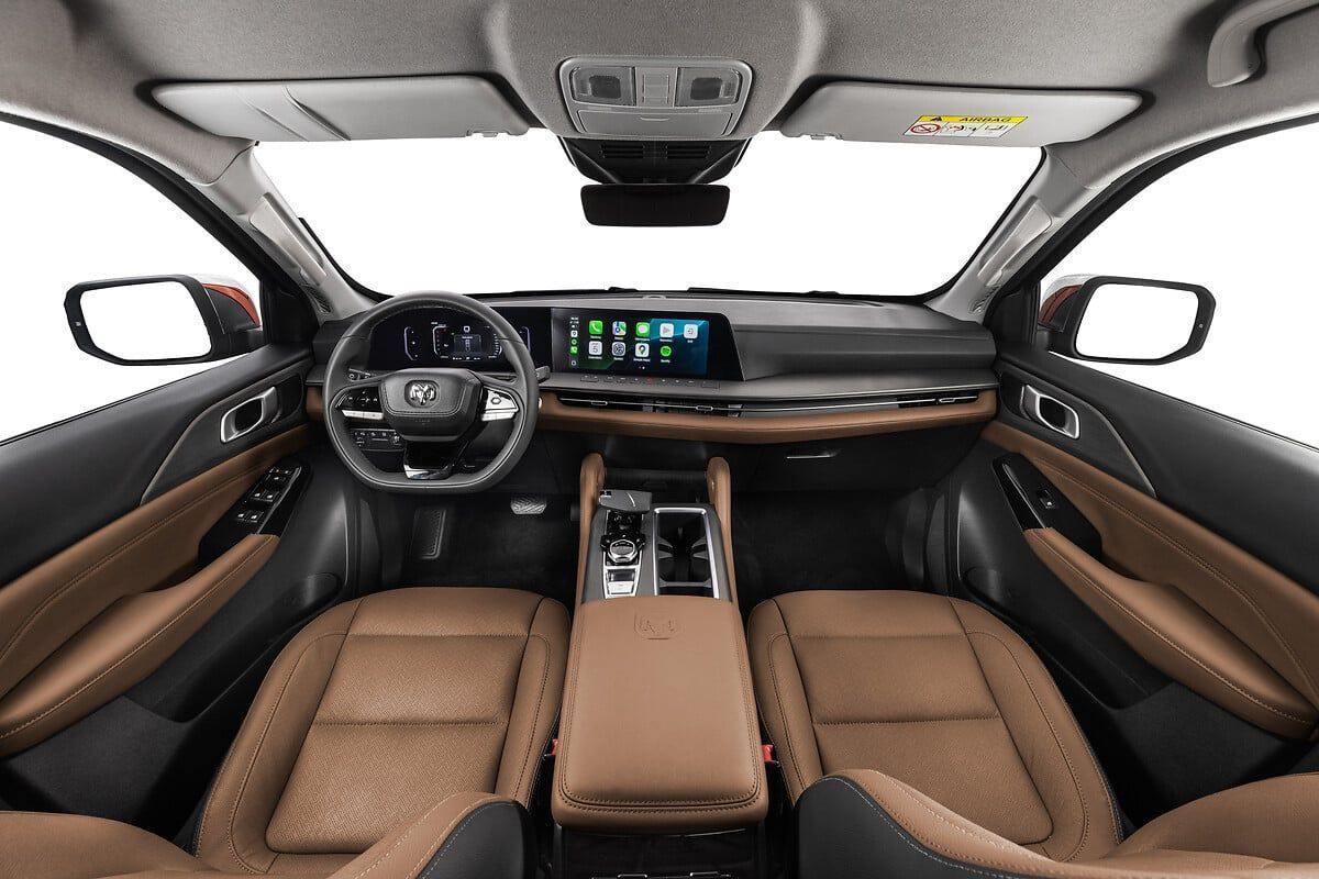 Interior da nova Ram Dakota • Divulgação
