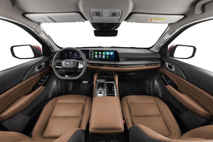 Interior da nova Ram Dakota • Divulgação