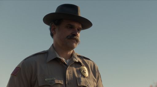 David Harbour como Jim Hopper na 5ª temporada de "Stranger Things"