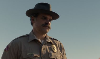 David Harbour como Jim Hopper na 5ª temporada de "Stranger Things"