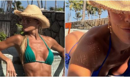 Deborah Secco abre álbum de biquíni em Alagoas; veja