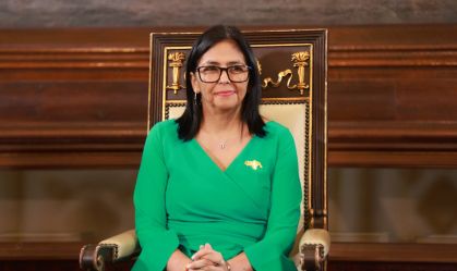 Delcy Rodríguez agradece a Lula por "apoio e solidariedade" à Venezuela