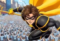 “General Ancap”: Milei posta desenho animado de super-herói criado por ele