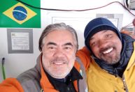 Will Smith visita laboratório brasileiro na Antártica; veja imagens