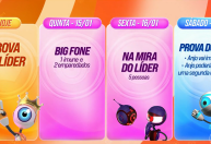 Prova de resistência, Big Fone e Paredão triplo marcam a 1ª semana do BBB26