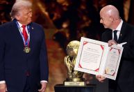 Donald Trump ganhou Prêmio da Paz entregue pela Fifa há menos de um mês