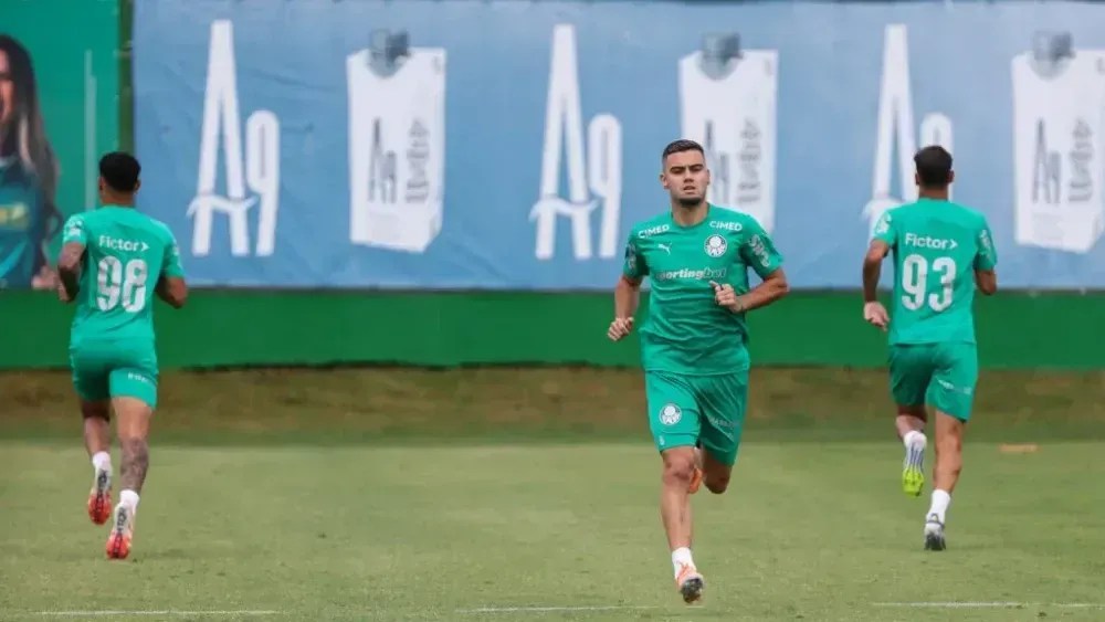 Treino do Palmeiras nesta terça-feira (06)