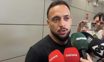 Maycon chega a BH para assinar com o Atlético-MG e exalta projeto