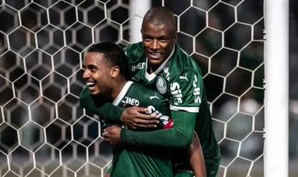 Palmeiras venceu as duas partidas que disputou até então na Copinha 2026
