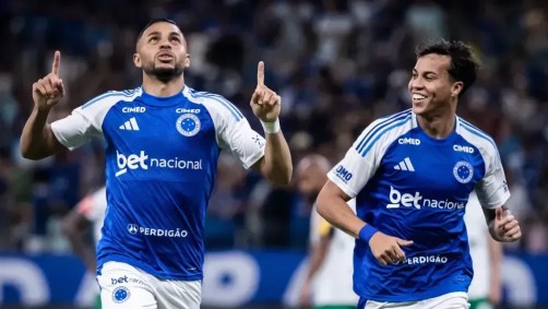 Wanderson e Kaio Jorge fizeram gols pelo Cruzeiro contra o Uberlândia