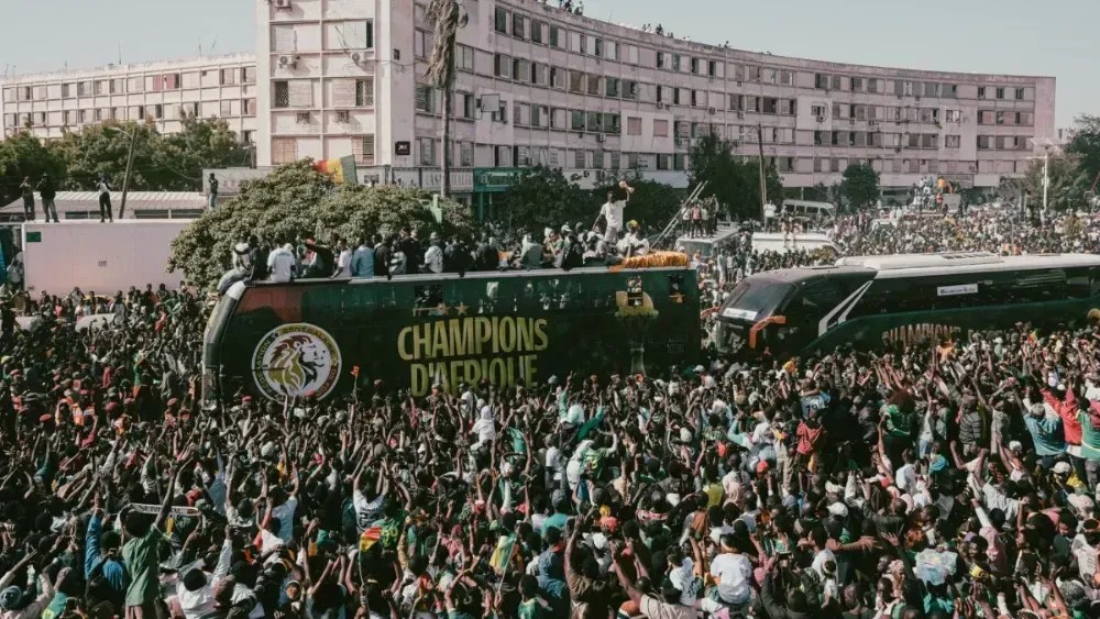 Delegação de Senegal foi ovacionada após mais um título da Copa Africana de Nações