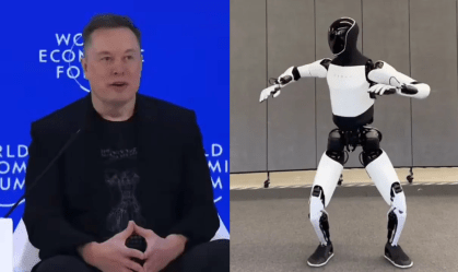 "Terão mais robôs do que pessoas", prevê Musk sobre futuro dos humanoides
