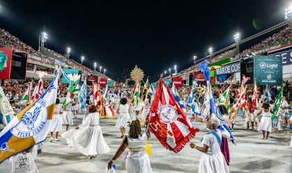 Lavagem da Marquês de Sapucaí em 2025