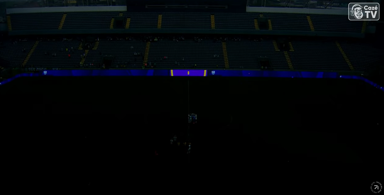 Jogo entre Palmeiras e Flamengo-SP na Copinha foi interrompido por apagão antes de cobrança de pênaltis