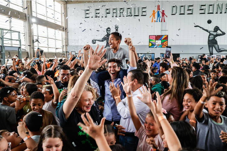 A escola estadual Parque dos Sonhos em Cubatão venceu na categoria Superação de Adversidades em setembro de 2025