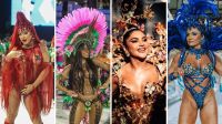 Jardim, indígena e mais: veja looks das rainhas em 1º ensaio técnico no Rio