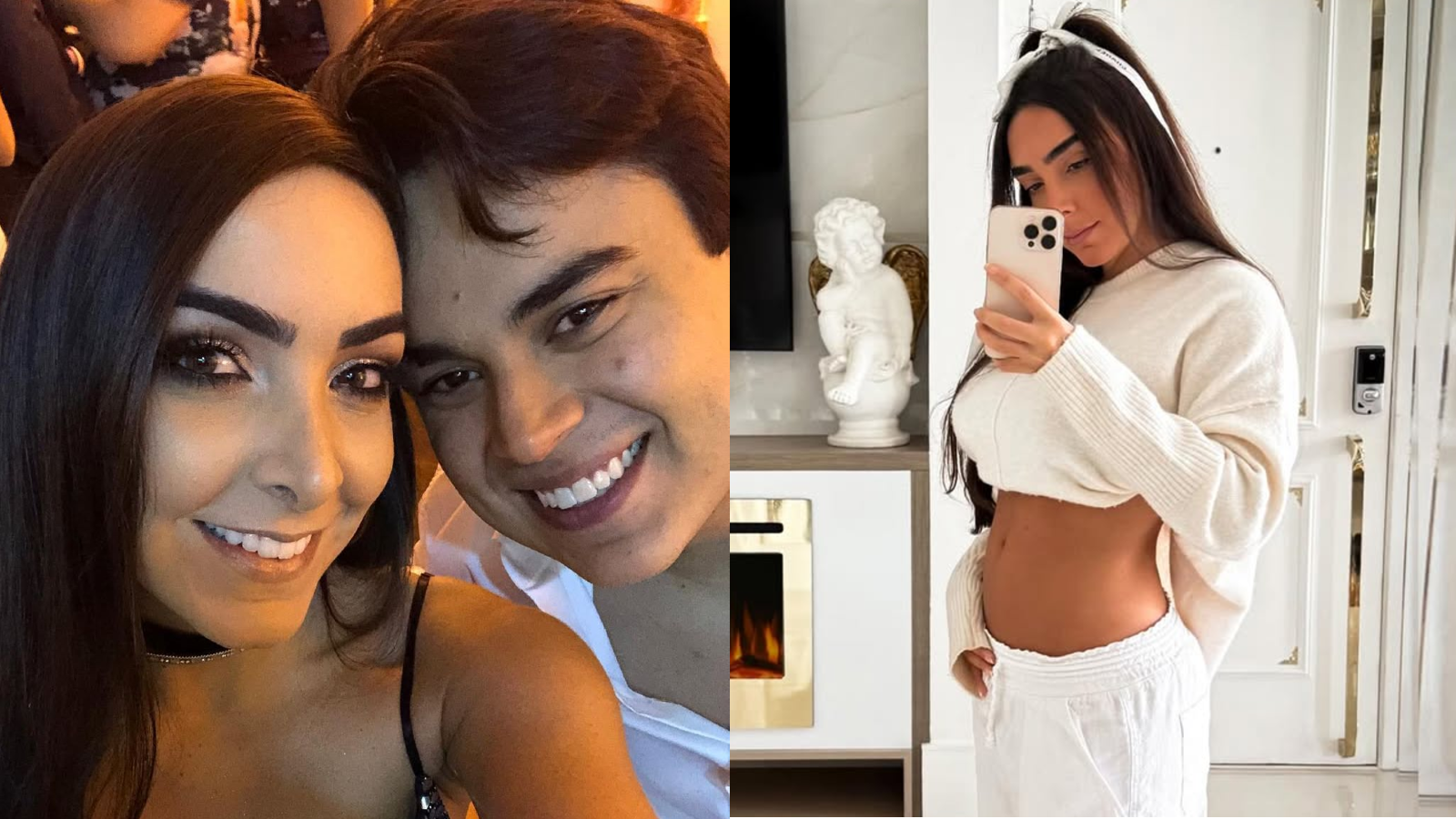 Amabylle Eiroa está esperando o primeiro filho com Igor Camargo, filho do cantor Zezé
