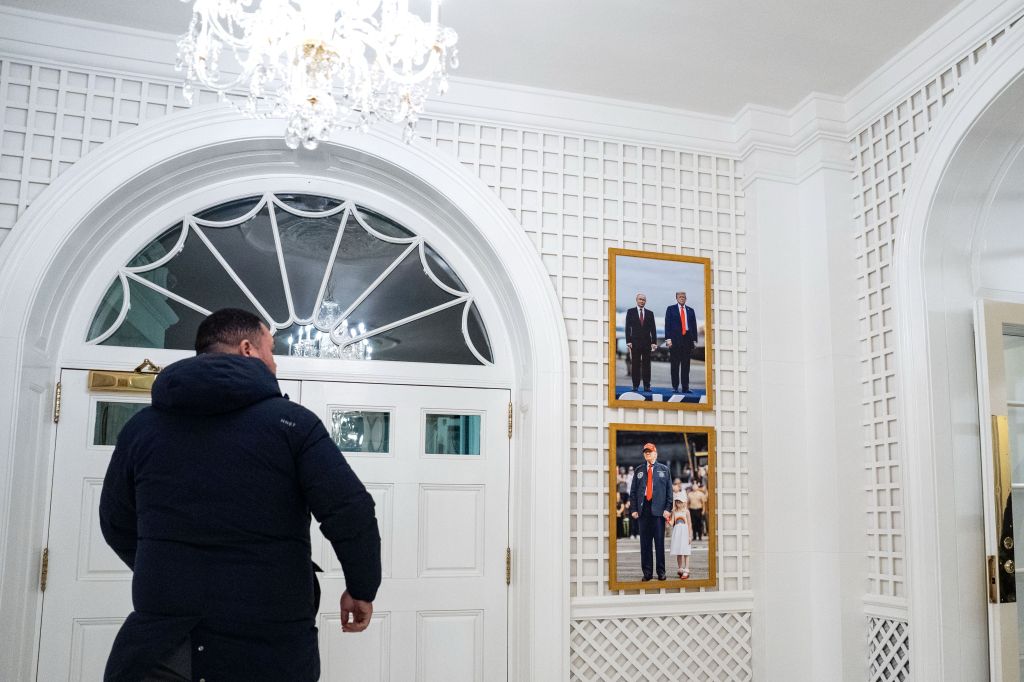 Casa Branca exibe foto de Trump e Putin em sala recém-reformada | CNN Brasil