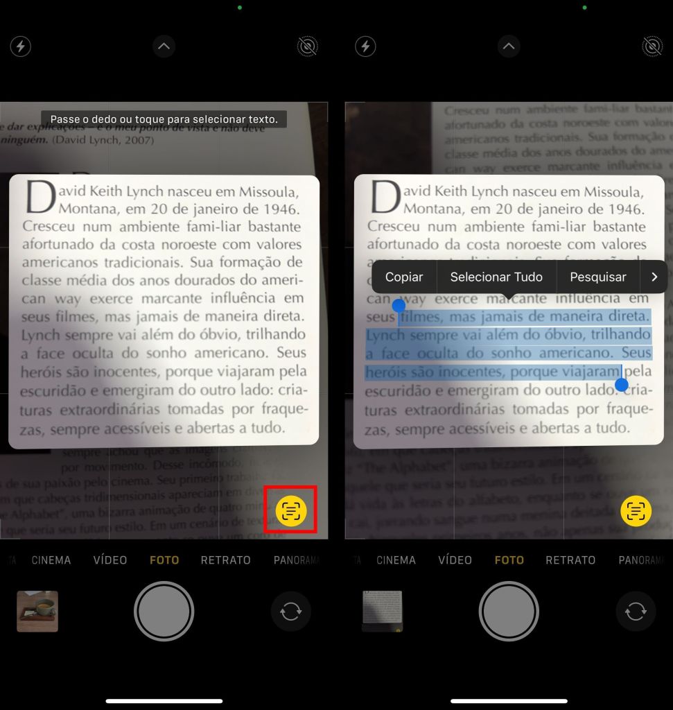 interface-da-camera-do-iphone-com-recurso-de-escaneamento-e-selecao-de-texto-ao-vivo-em-livro-usando-ocr-do-ios