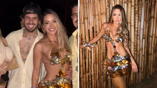 Zé Felipe posa ao lado de influenciadora após término com Ana Castela