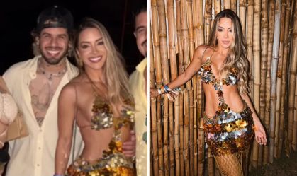 Zé Felipe posa ao lado de influenciadora após término com Ana Castela