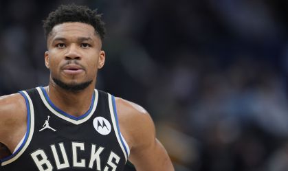 Giannis Antetokounmpo, jogador do Milwaukee Bucks