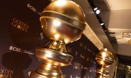 Palco do anúncio das indicações da 83ª edição do Globo de Ouro em 8 de dezembro de 2025