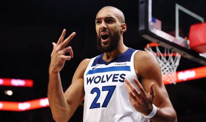Rudy Gobert é suspenso por um jogo na NBA após falta flagrante