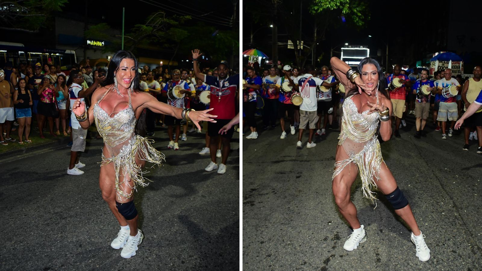 Gracyanne é rainha de bateria da União da Ilha