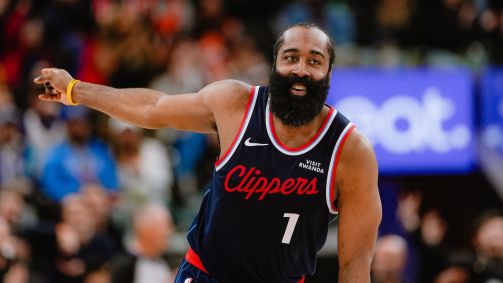 James Harden em partida dos Clippers