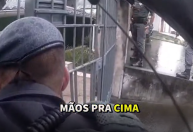 Vídeo: homem faz ex-sogra de refém e mulher é resgatada pela polícia em SP