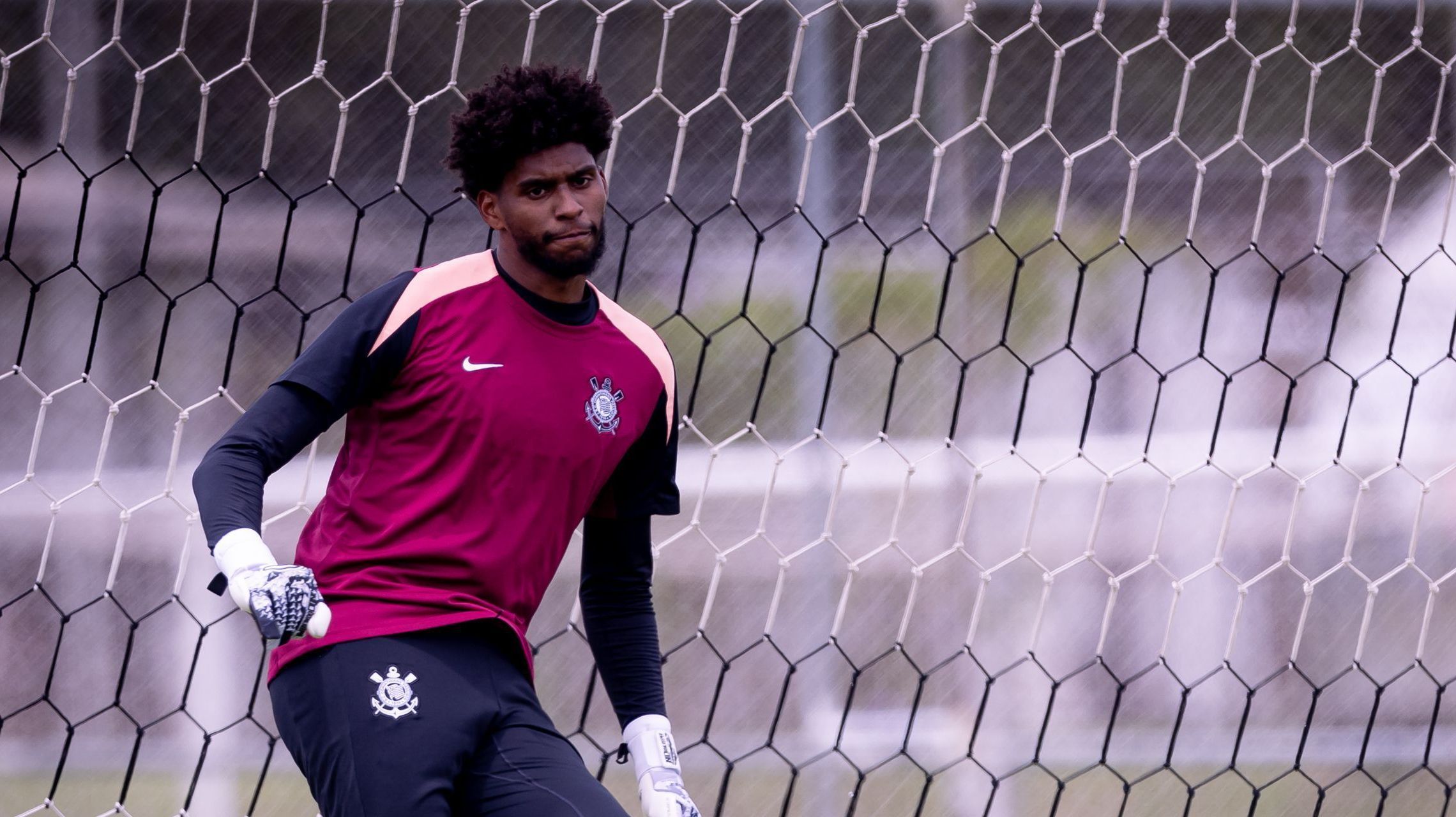 Hugo Souza, goleiro do Corinthians