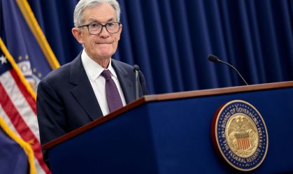 Chair do Federal Reserve, Jerome Powell, em coletiva de imprensa em Washington, nos EUA em 28 de janeiro de 2026