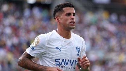 João Cancelo em partida do Al-Hilal