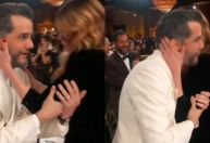 Wagner Moura recebe beijo de Julia Roberts ao ganhar prêmio de Melhor Ator